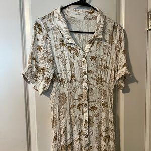 O'neill Printed collared dress